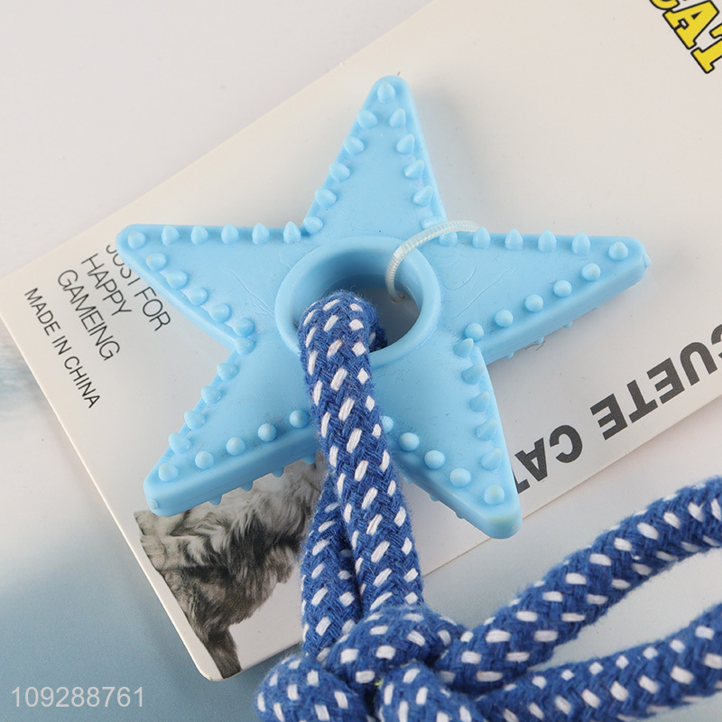 Hot items cotton rope pet chew toys teething toys