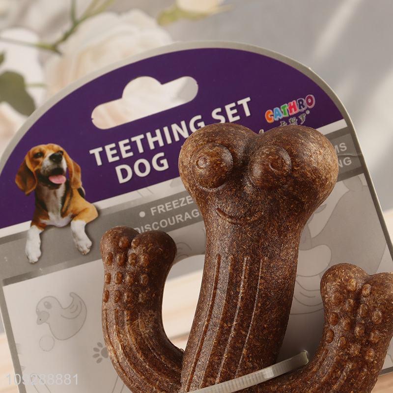 Factory supply bite-resistant pet chew toys teething toys for sale