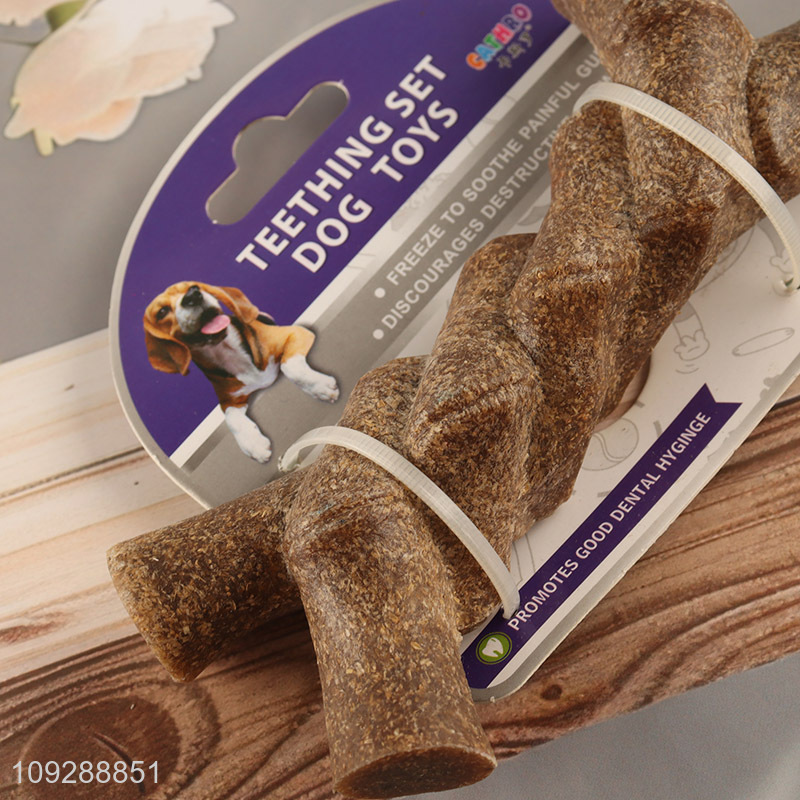 Low price pet chew toys teething toys for teeth cleaning