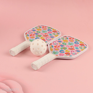 China supplier sports Anti-Slip kids children pickleball paddle