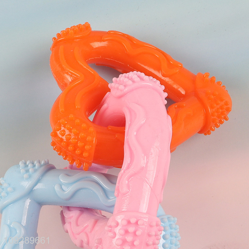 Low price pet chew toys teething toys for teeth cleaning