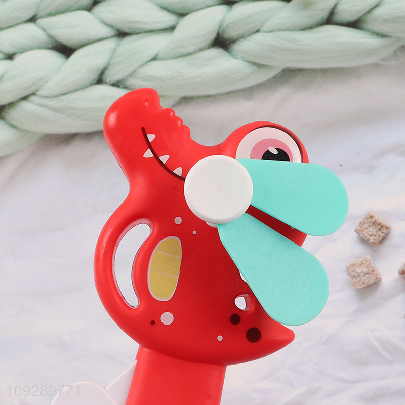 Hot selling multicolor portable cartoon handheld fan