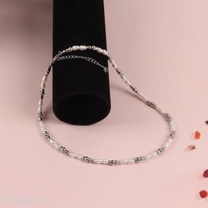 Low price cool copper necklace fashion jewelry women chocker