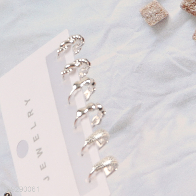 Latest products fashion jewelry earrings ear studs set for women