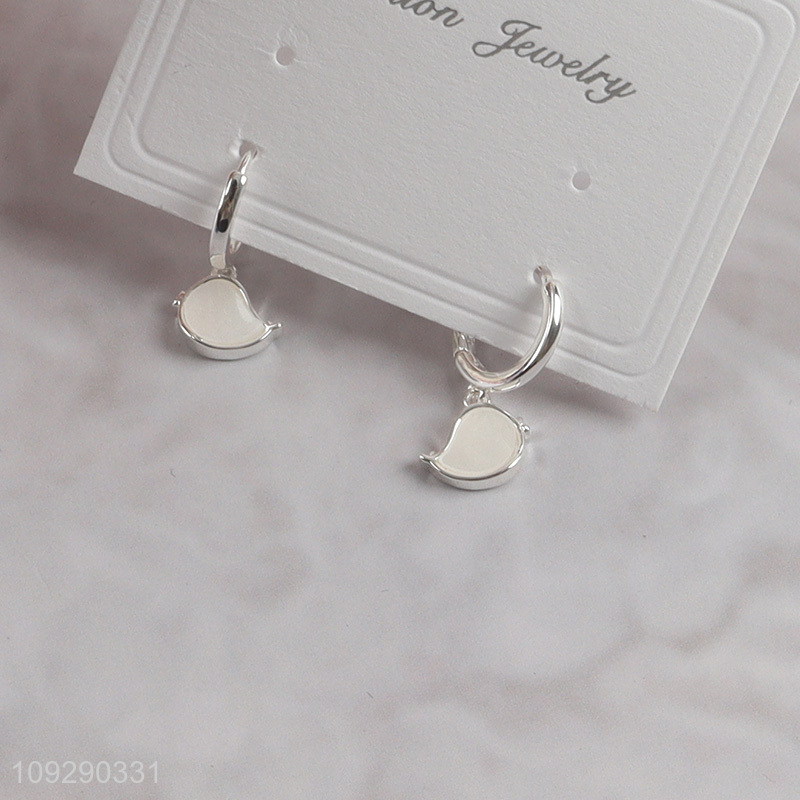 Popular products silver fashion jewelry earrings ear studs