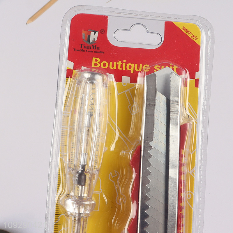 Top products utility knife screwdrivers set for hand tool