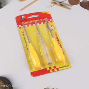 Popular products 3pcs hand tool screwdriver set