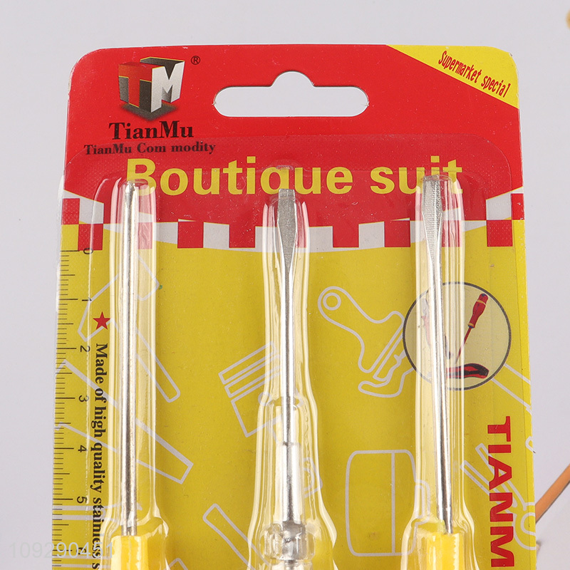 Popular products 3pcs hand tool screwdriver set