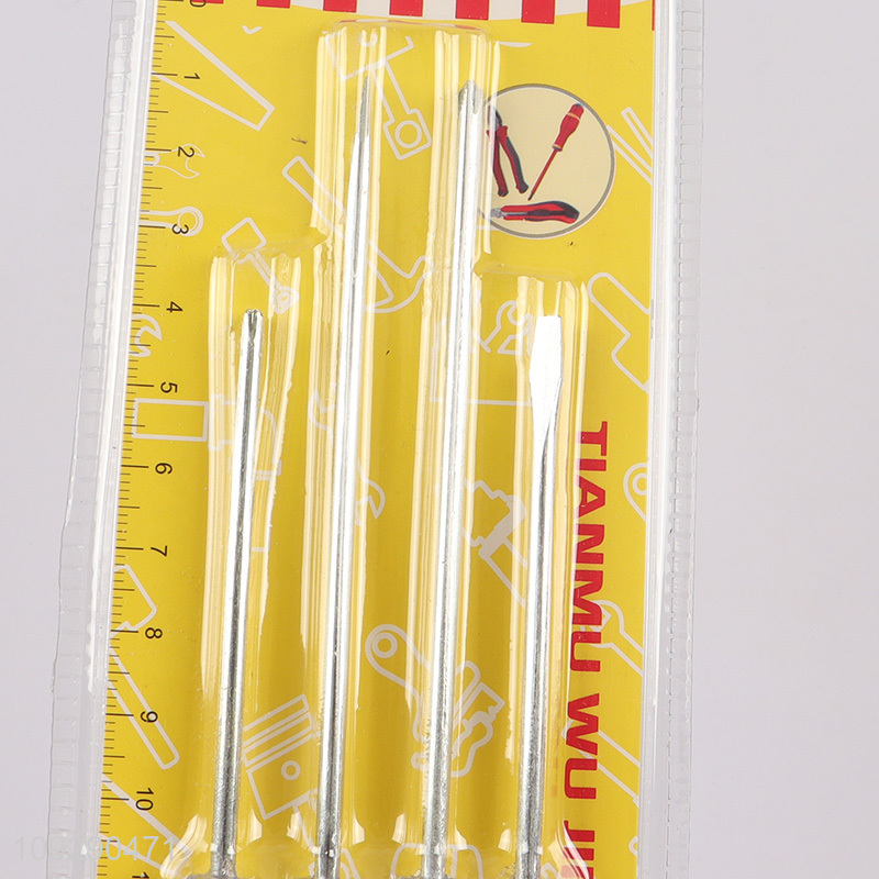 Good sale 4pcs hand tool screwdriver set