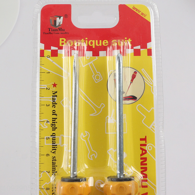 Factory price professional 2pcs hand tool screwdriver set