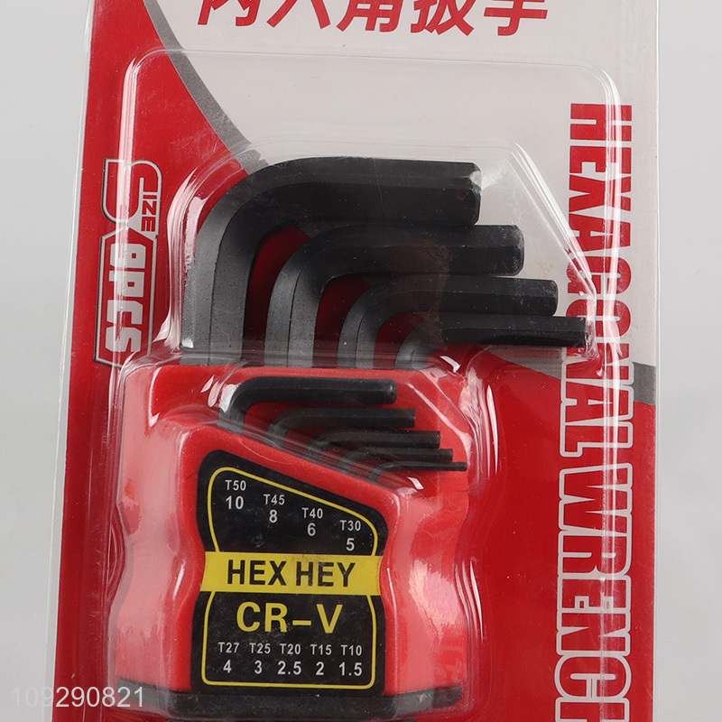 New arrival professional CR-V hex wrench set