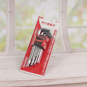 Hot items professional hardware tool hex wrench set