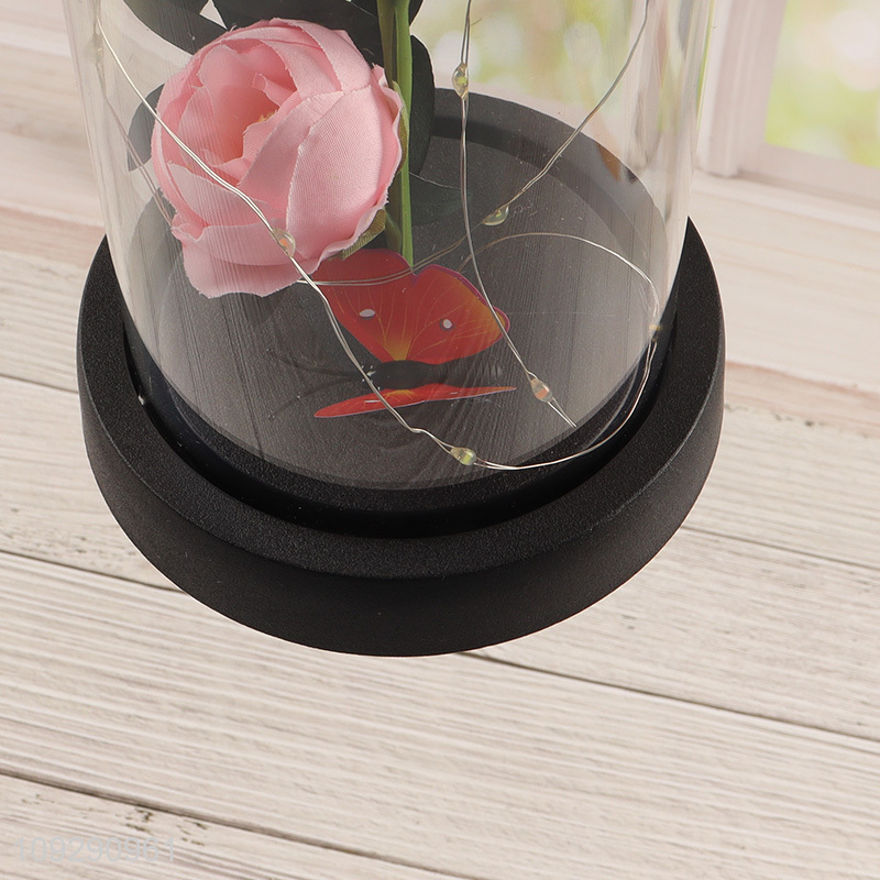 Hot selling rose flower decorative lights Valentine's Day gift
