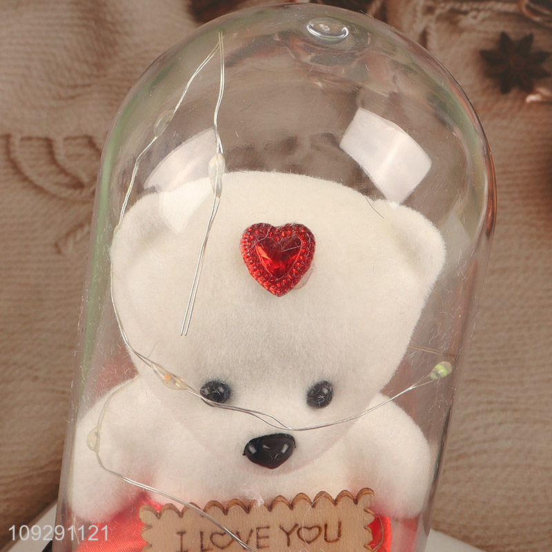 Good quality bear tabletop ornament Valentine's Day gift