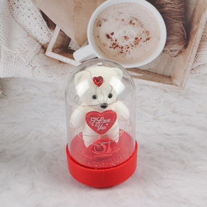 Hot products bear ornament Valentine's Day gift with lights