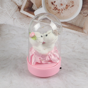 Yiwu market two bears ornament Valentine's Day gift with cover