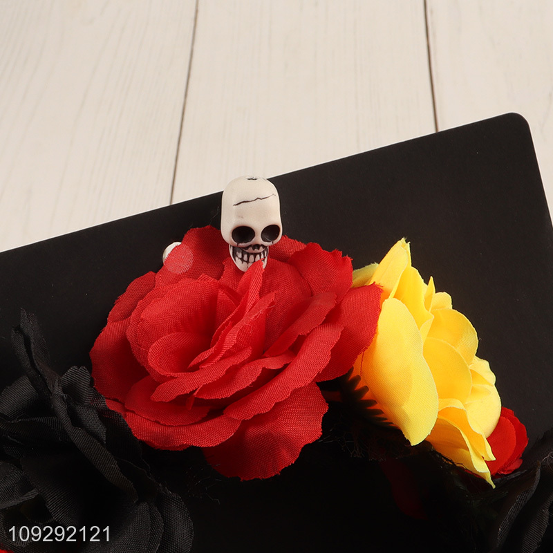 Yiwu market flower hair hoop hair accessories