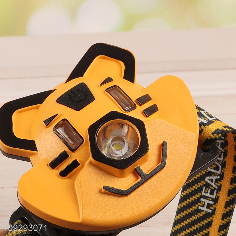 Low price tiger kids carton headlamp head lights