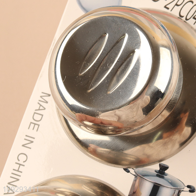 Yiwu market 2pcs cookware parts pot lid set