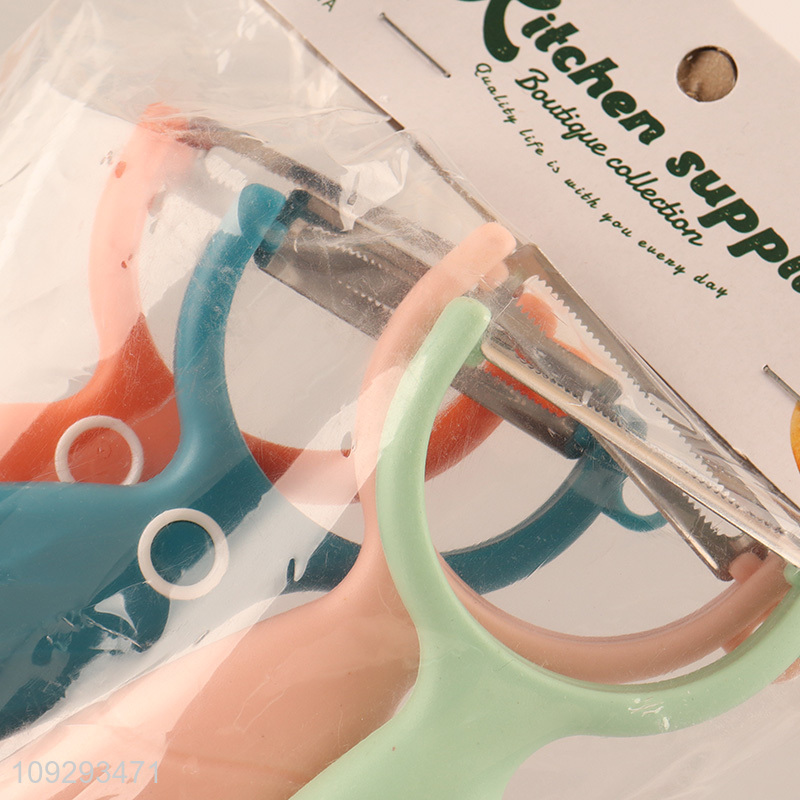 Yiwu market 4pcs kitchen gadget vegetable peeler set