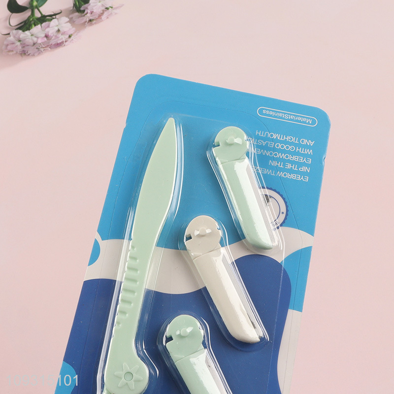 Good quality eyebrow trimmer eyebrow razor set