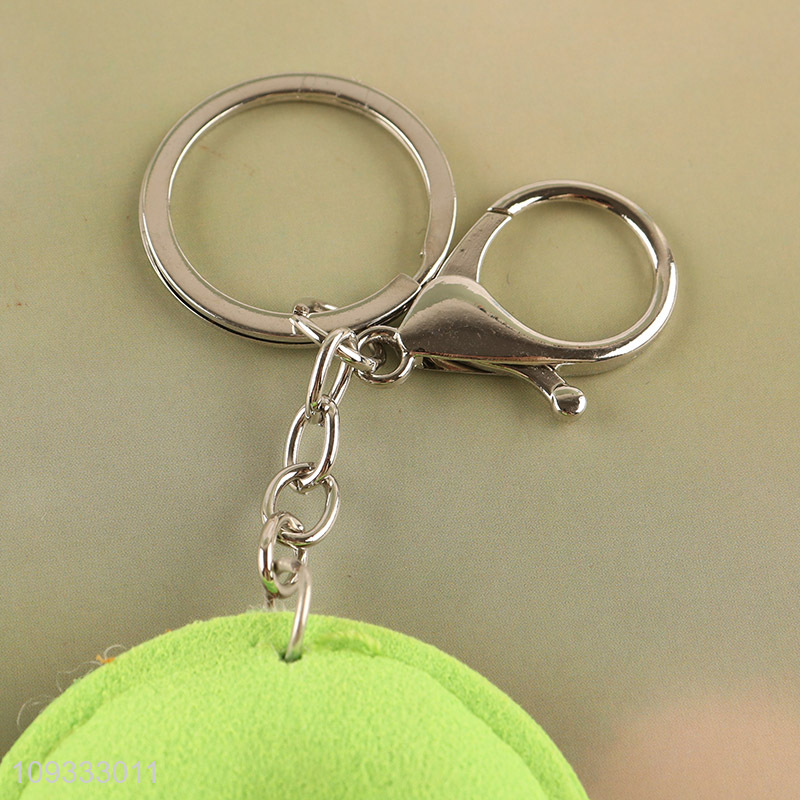 Factory price rainbow keychain key rings for sale