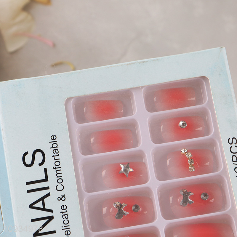 Hot selling nail supplies fake nail set