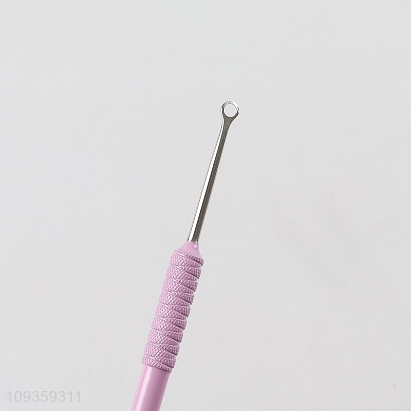 Top sale double-ended cuticle fork cuticle pusher