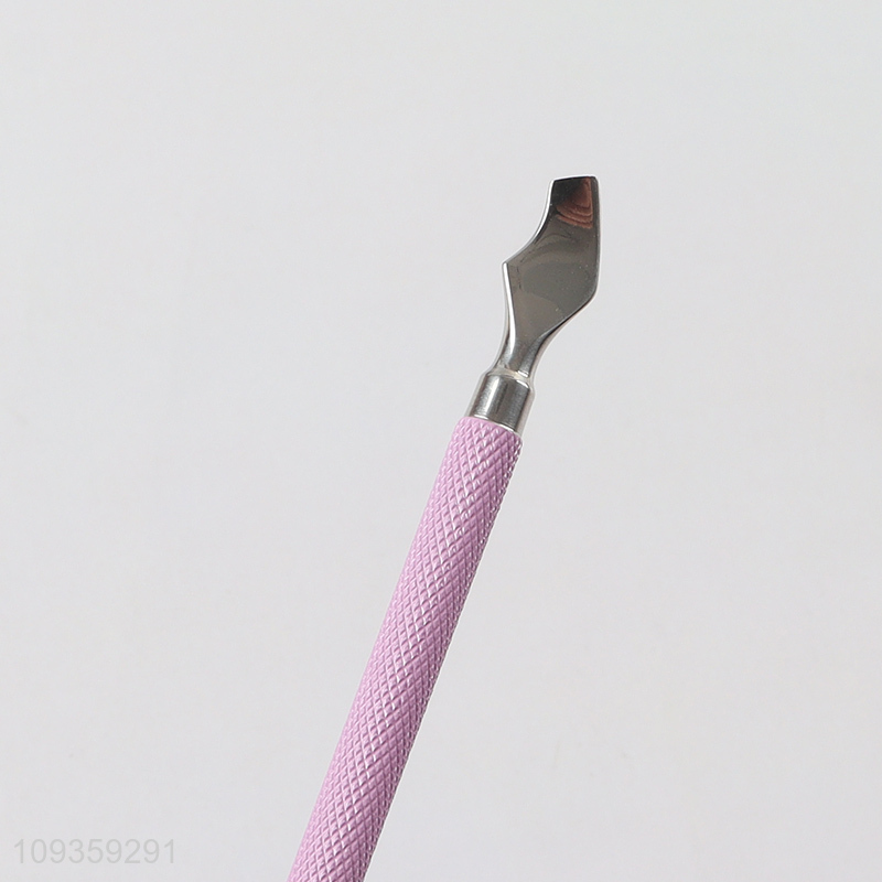 Top selling double-ended nail cuticle pusher