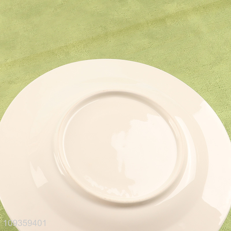Top products 6-inch plate round ceramic plate