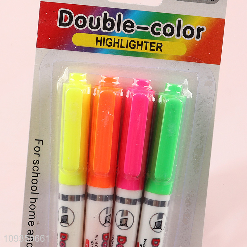 Top products highlighter pen fluorescent pen for school office