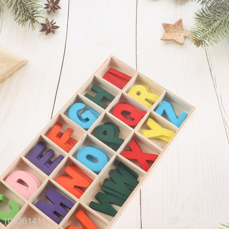 New arrival colorful alphabet home decor for sale