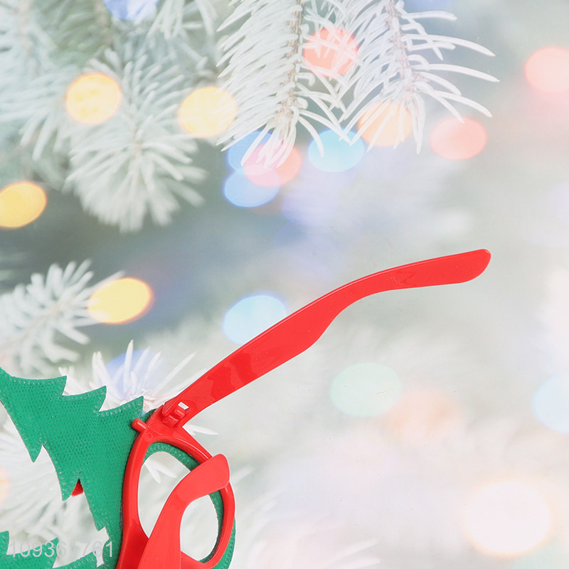 China wholesale party glasses Christmas glasses xmas tree glasses