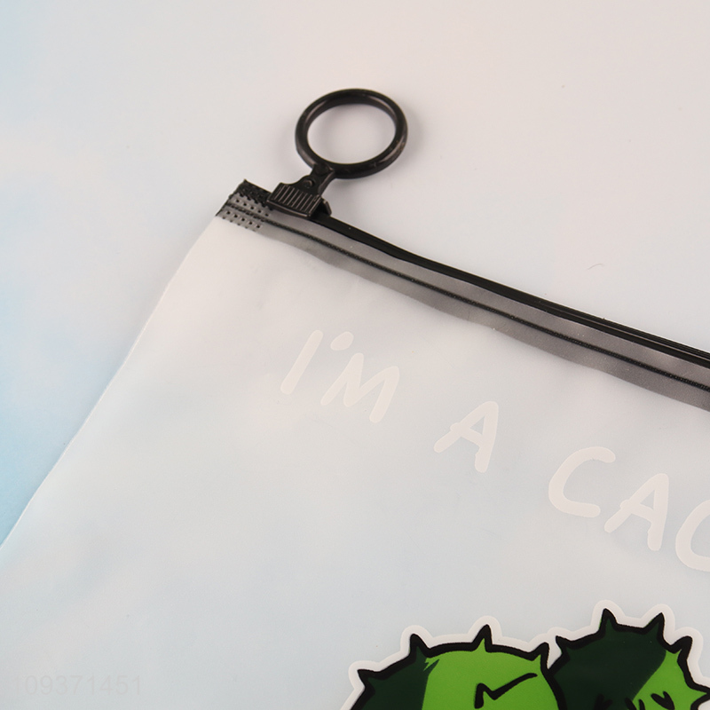 New style cactus printed file bag for school office