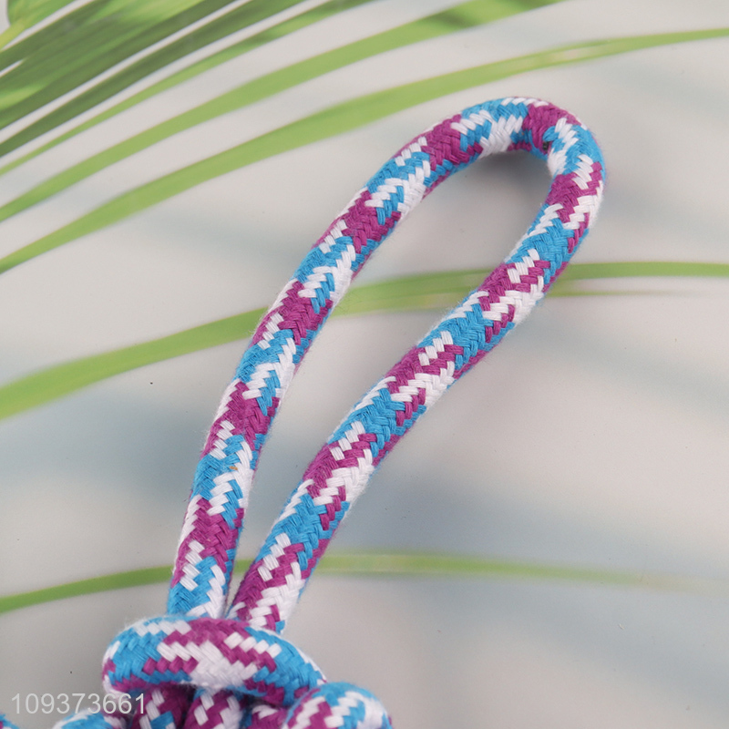 Top sale pet teething toys bite-resistant cotton rope toys
