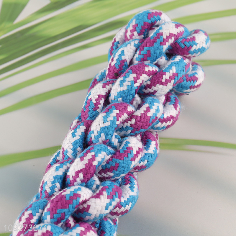 Good selling pet teething toys pet chew cotton rope toys
