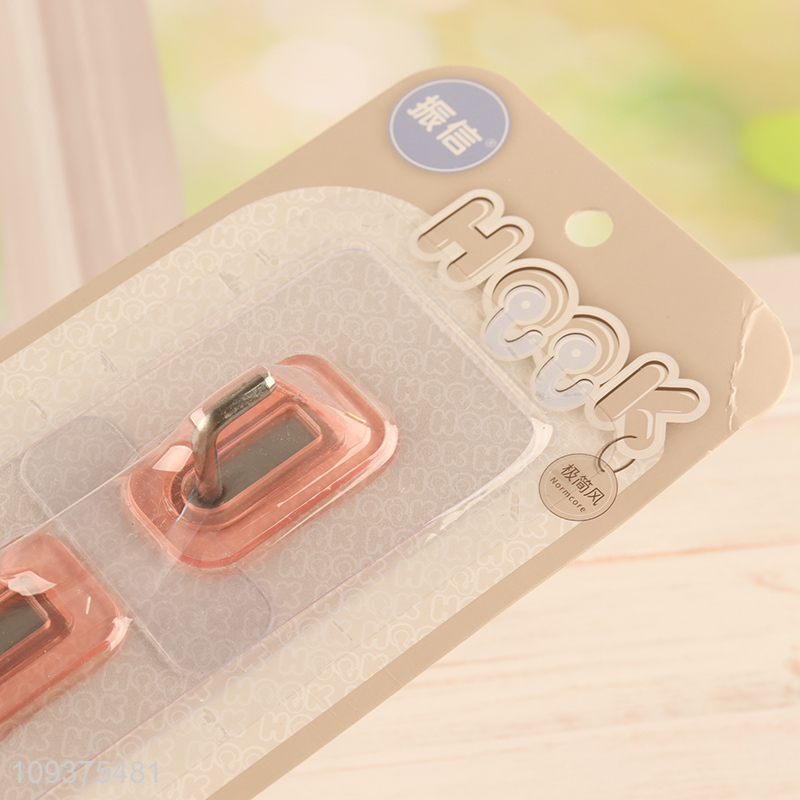 Yiwu market 2pcs sticky hook wall hooks for sale