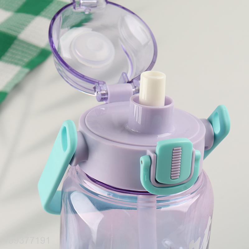Hot selling large capacity plastic water bottle drinking bottle