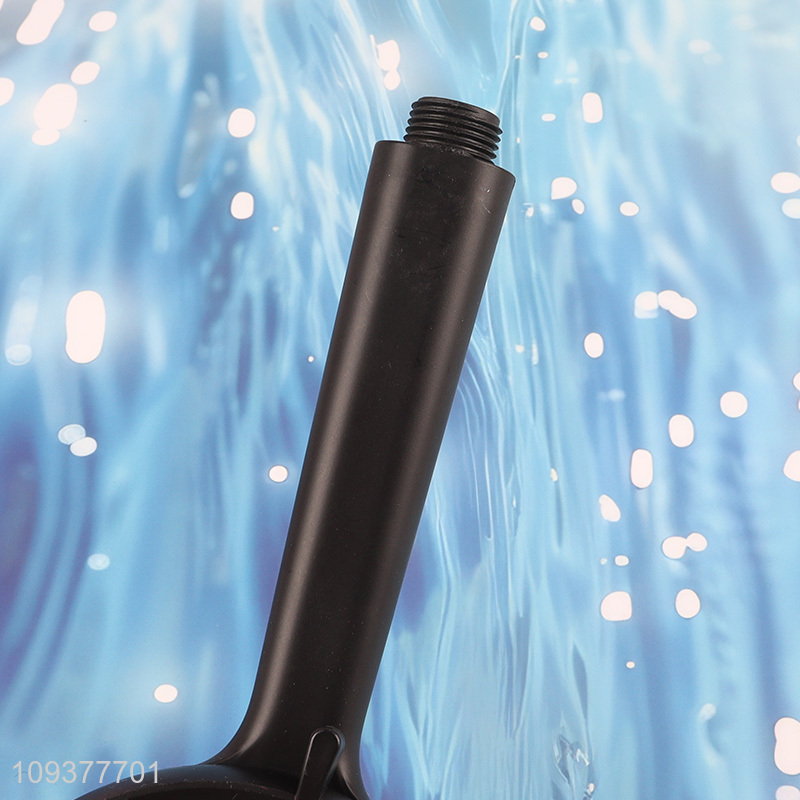 China factory black handheld ABS shower head