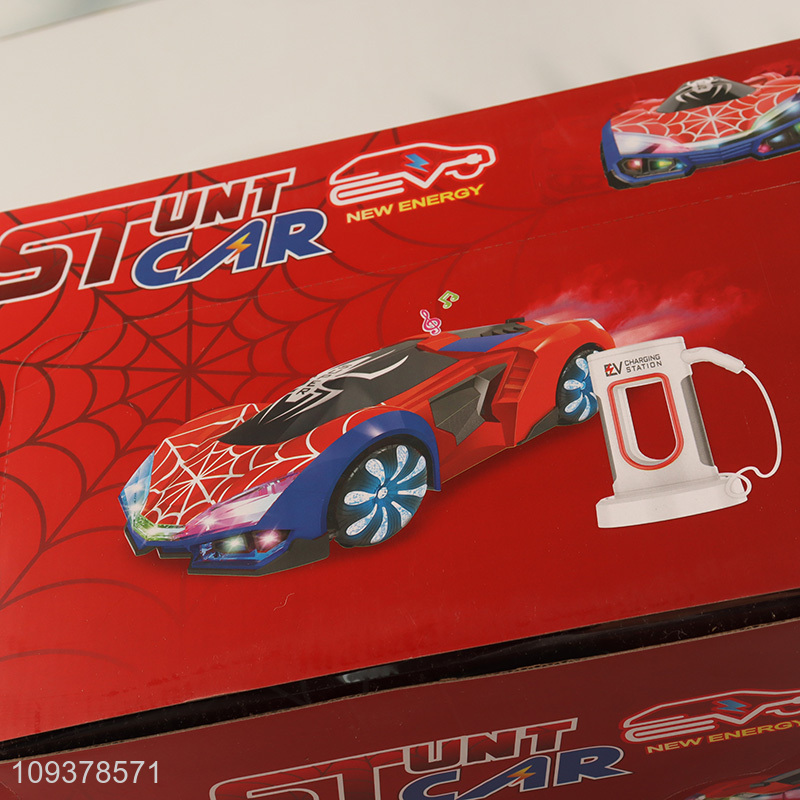 Yiwu market rc new energy stunt car remote control car toys