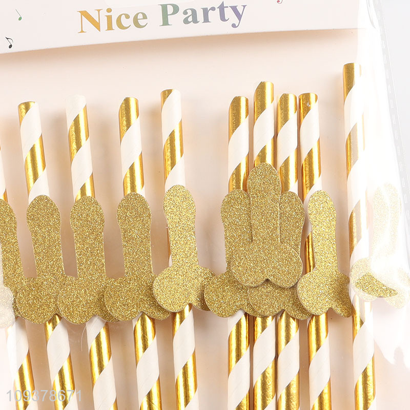 New arrival multicolor paper straw drinking straw