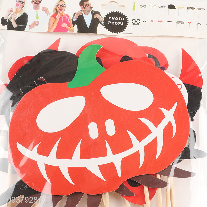 Top products 16pcs Halloween party photo booth props set