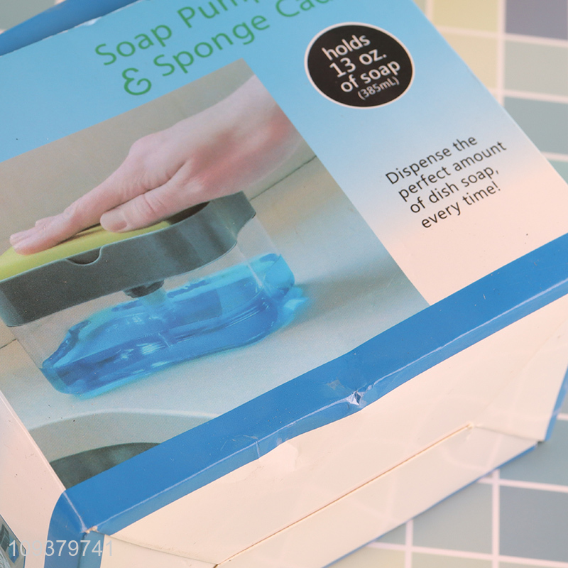China factory soap pump sponge caddy cleaning sponge