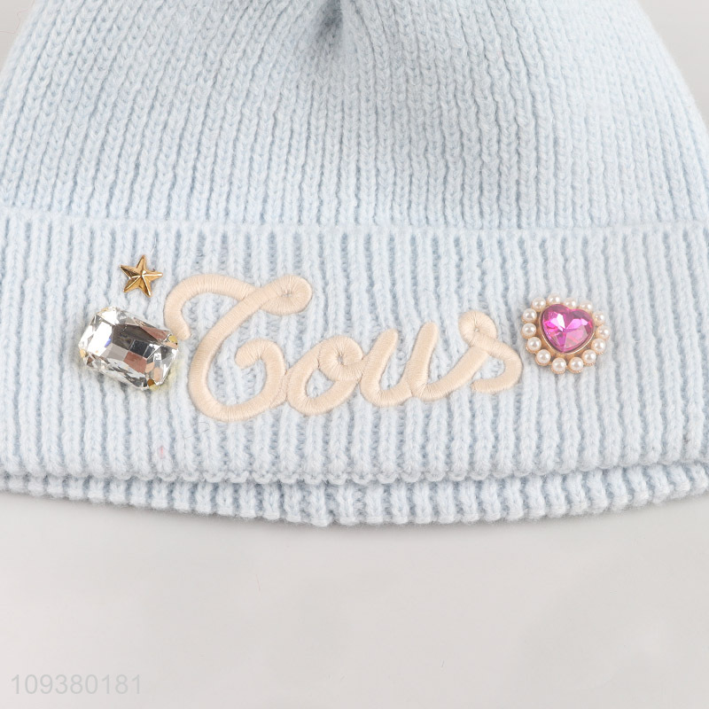 Best sale knitted hat beanies hat for winter