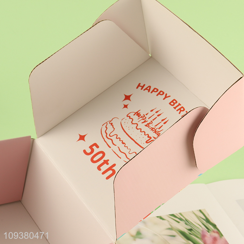 New product birthday gifts packaging box paper box