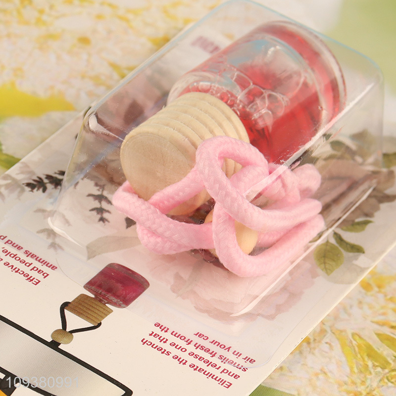 New style rose hanging car perfume automobile perfume