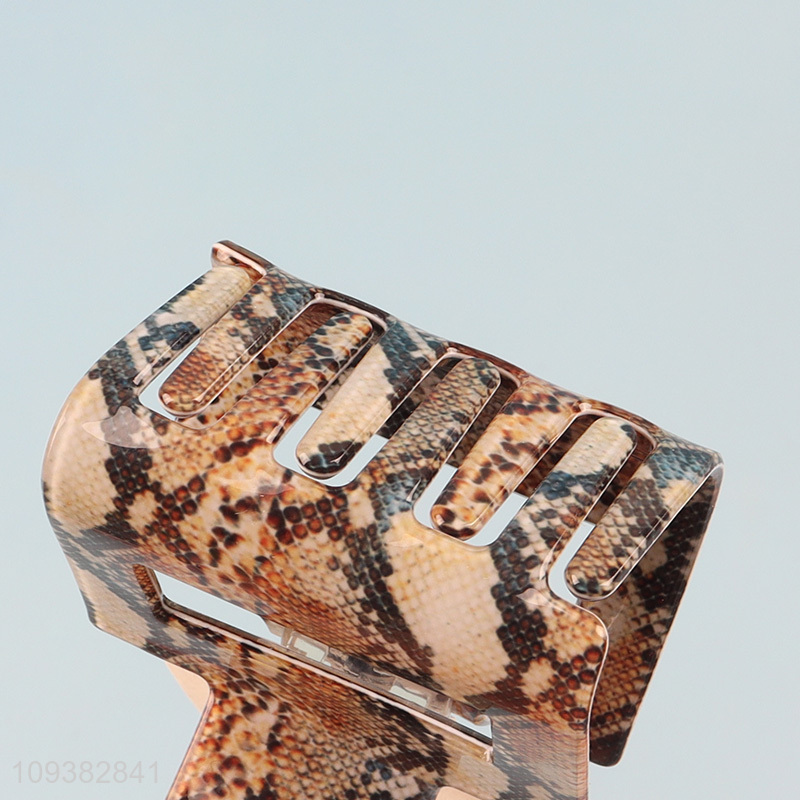 China wholesale rectangle hai claw clips hair decoration