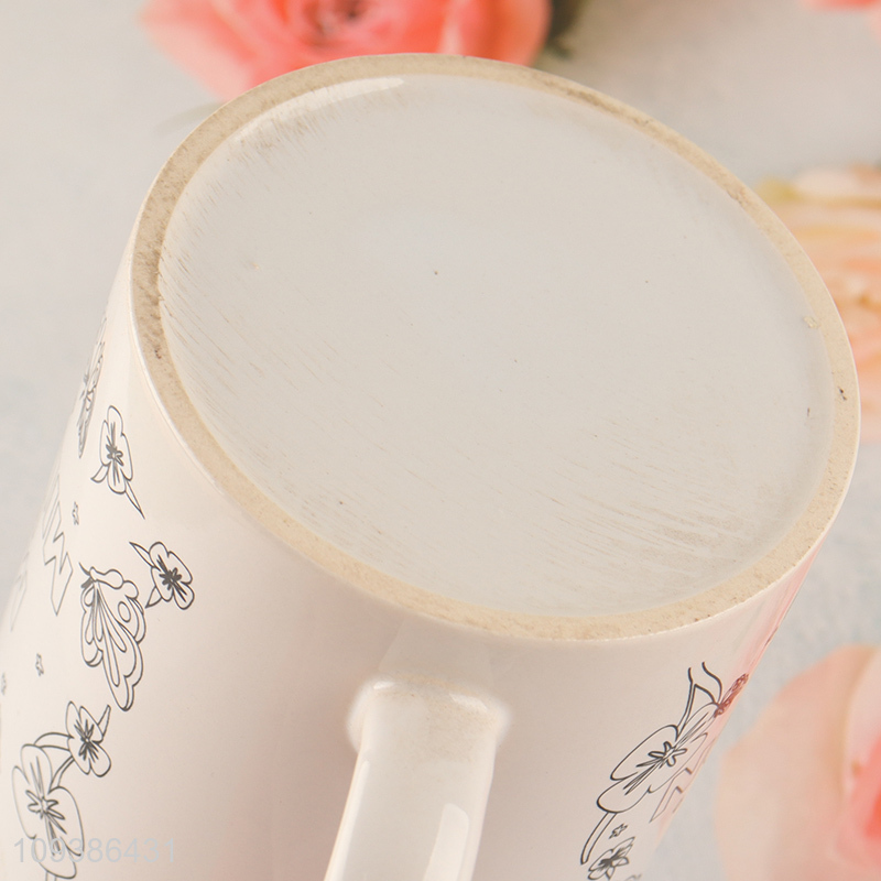 Good sale diy Christmas series ceramic cup painting cup