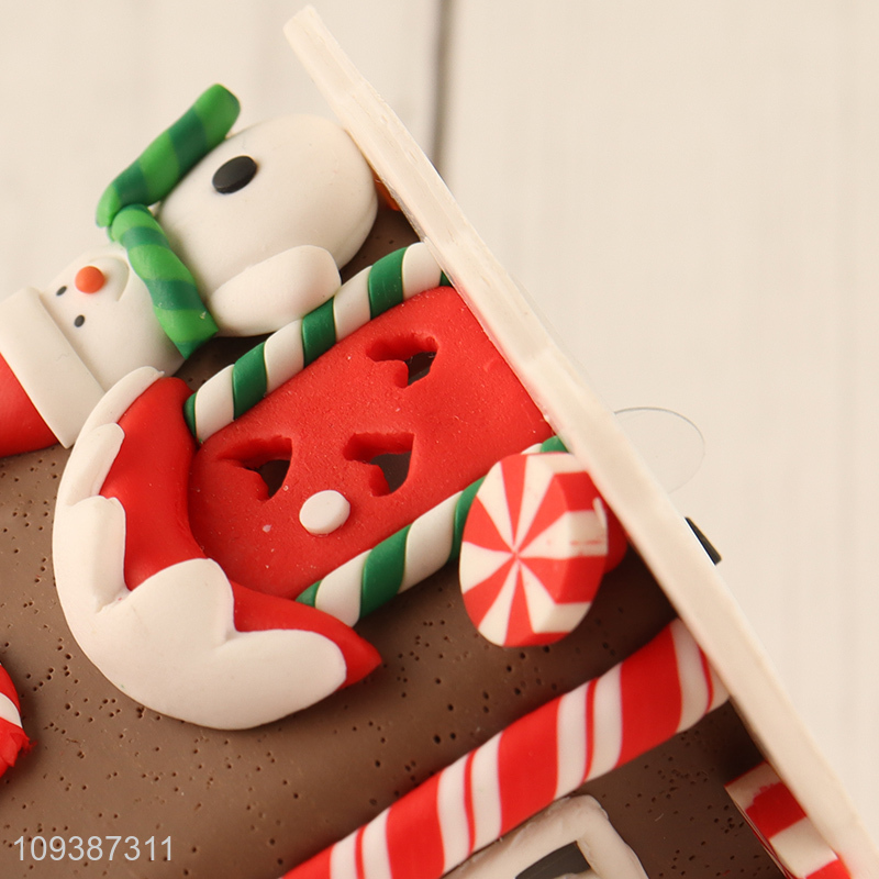 Hot selling gingerbread house Christmas decoration ornament