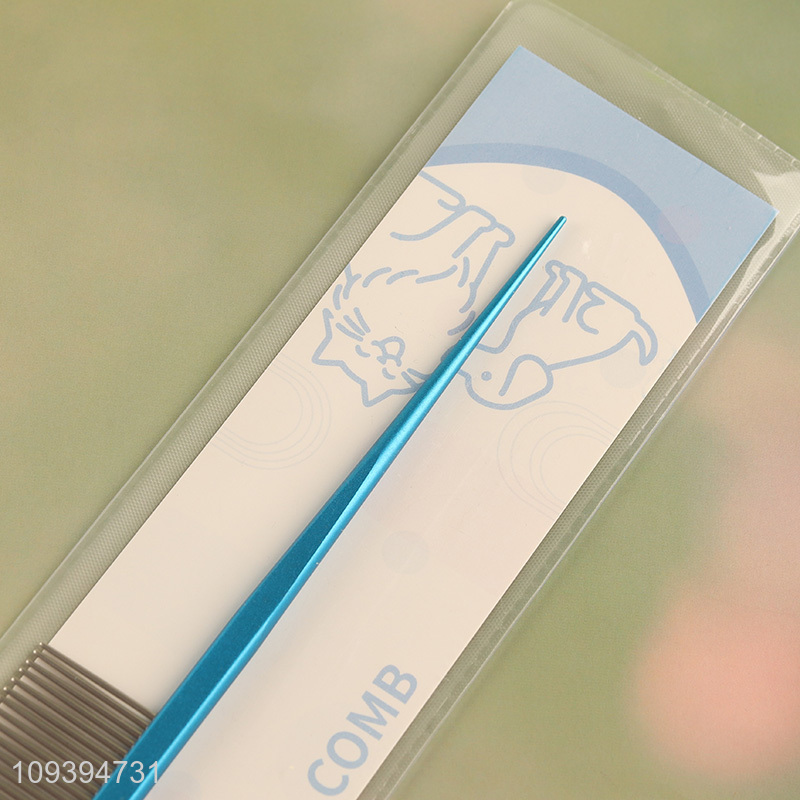 Top sale pet grooming tool pet steel comb